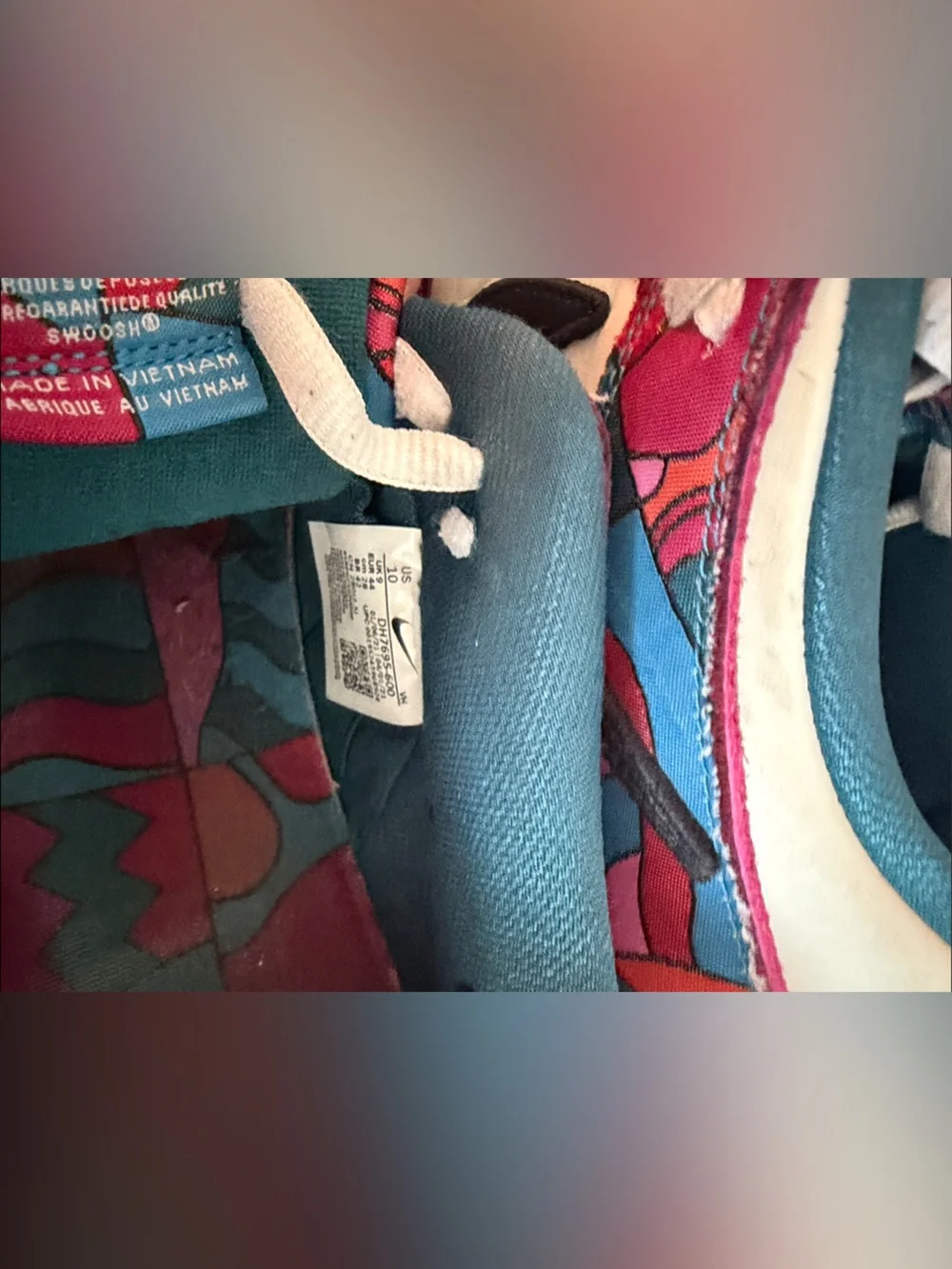 SB Dunk Low Parra Size 10